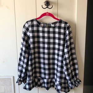 Buffalo Check Blouse